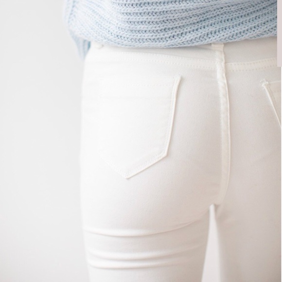 Goodnight Macaroon White Skinny Jeans. Never worn - Picture 2 of 2